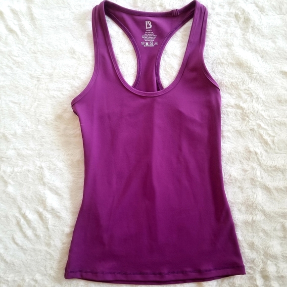 NWOT BuffBunny Orchid Selene Racerback II Workout Tank Top - Picture 3 of 6